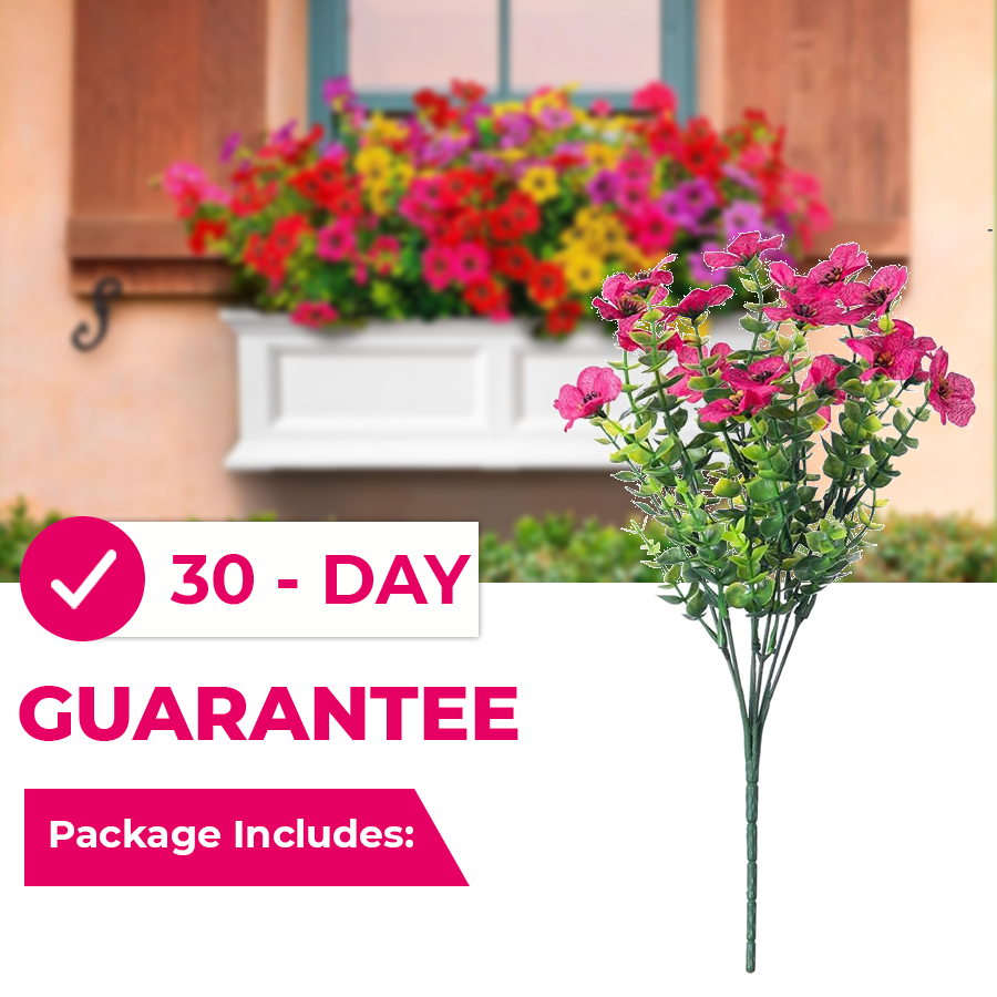 UV-Resistant Outdoor Flowers | Zero Maintenance Color | 50% OFF Today