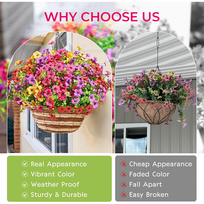 UV-Resistant Outdoor Flowers | Zero Maintenance Color | 50% OFF Today