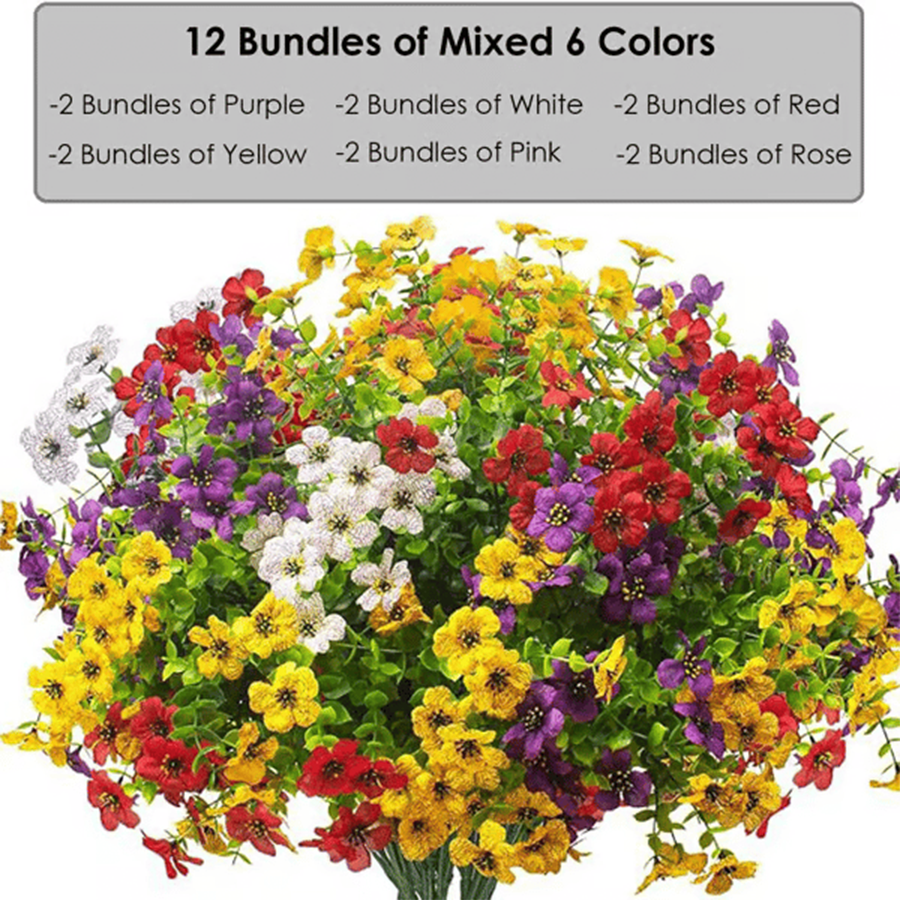 UV-Resistant Outdoor Flowers | Zero Maintenance Color | 50% OFF Today
