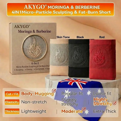 𝐎𝐟𝐟𝐢𝐜𝐢𝐚𝐥 𝐁𝐫𝐚𝐧𝐝 𝐒𝐭𝐨𝐫𝐞 |🔥 AKYGO® 𝟐𝟎𝟐𝟔 𝐌𝐨𝐫𝐢𝐧𝐠𝐚 & 𝐁𝐞𝐫𝐛𝐞𝐫𝐢𝐧𝐞 𝟒-𝐈𝐧-𝟏 𝐌𝐢𝐜𝐫𝐨-𝐏𝐚𝐫𝐭𝐢𝐜𝐥𝐞 𝐒𝐜𝐮𝐥𝐩𝐭𝐢𝐧𝐠 & 𝐅𝐚𝐭-𝐁𝐮𝐫𝐧 𝐒𝐡𝐨𝐫𝐭𝐬